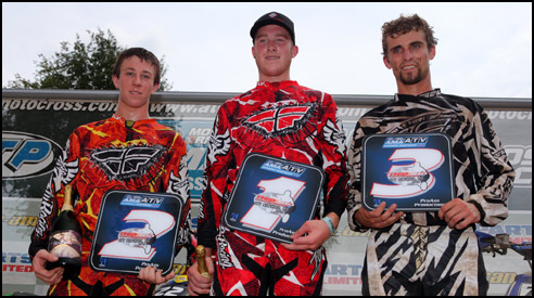 Pro-Am  ATV Racing Podium
