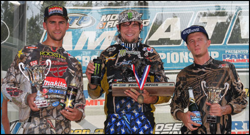 Pro ATV Racing Podium