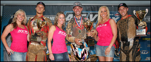 Pro ATV Racing Podium