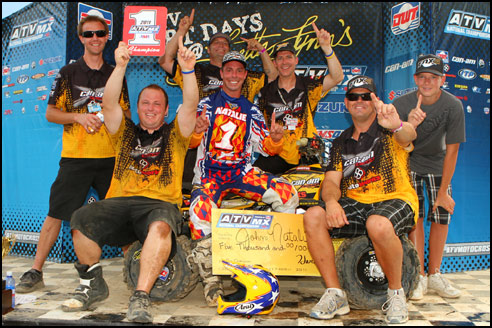 2011 AMA ATV Motocross Pro Champion John Natalie