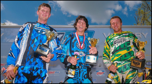 AMA ATV MX Pro-Am Podium