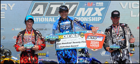 Pro ATV Racing Podium