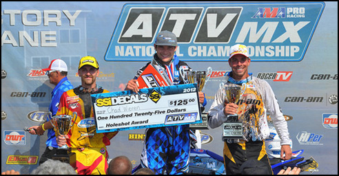 Pro ATV Racing Podium