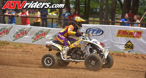 Maddison Guyer earned the win in the Schoolgirl class at Underground MX