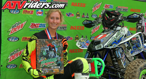 Megan Manshack ATV Motocross