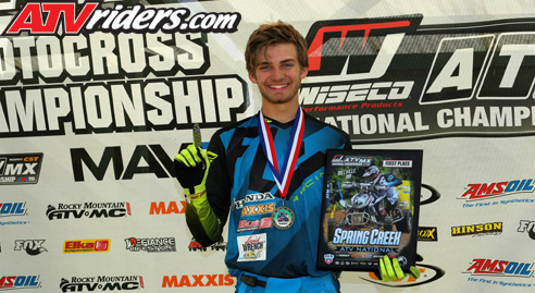 Noah Mickelson ATV Motocross Championship