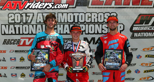 Pro-Am ATV MX Podium