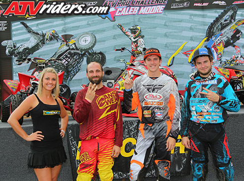 2014 ATV Pro Challenge Motocross Podium