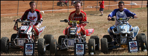 Pro ATV Podium Honda ATV Sweep