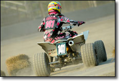 Stephanie Rehagen - Yamaha YFZ450R ATV