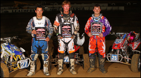Extreme Drit Track ProAm Unlimited ATV Podium