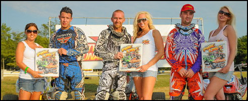 Extreme Drit Track ProAm Unlimited ATV Podium
