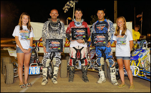 Extreme Drit Track ProAm Unlimited ATV Podium