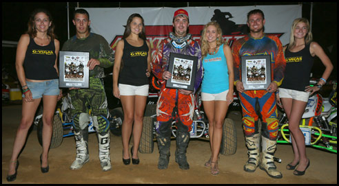 Extreme Drit Track ProAm Unlimited  ATV Podium