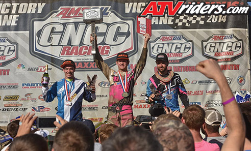 GNCC Racing Pro XC1 ATV Podium