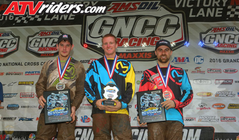 GNCC Racing Pro-Am XC2 ATV Podium