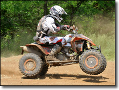 Adam McGill KTM 525XC ATV GNCC