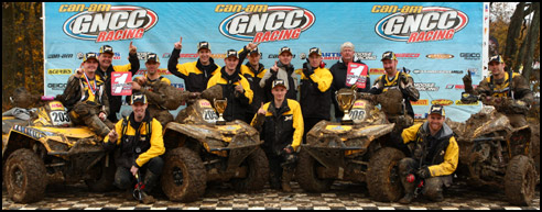 Can-Am Warnert ATV Racing Champions