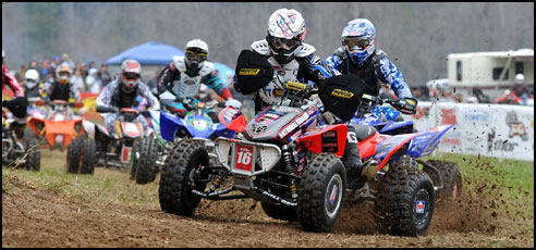 Jarrod McClure - Honda TRX 450R ATV National Guard Racing