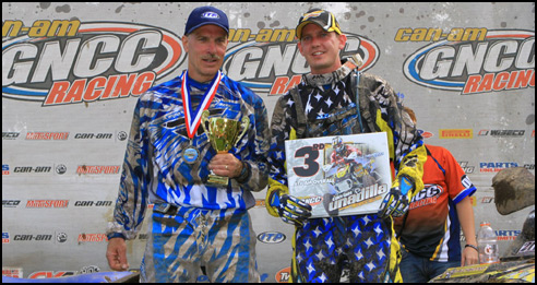 GNCC Morning ATV Podium