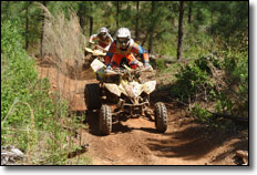 Chris Bithell & Chris Borich - Suzuki LTR450 ATV