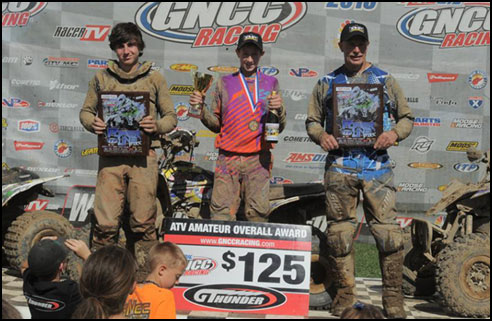 GNCC Racing Morning ATV Podium