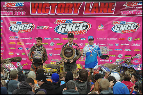 GNCC Racing XC1 Pro ATV Podium
