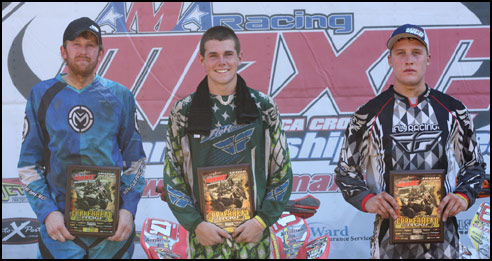 ATV Class Overall Podium