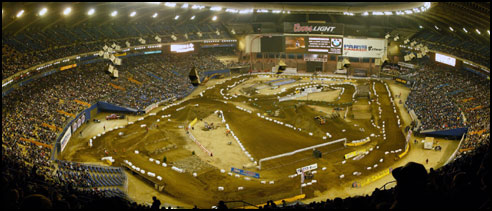 Supercross de Montreal Olympic Stadium