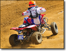 Myles Santaniello  -  Honda TRX 450R ATV