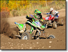 Joe Haavisto - Kawasaki KFX450R ATV Champion