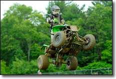 Justin Alger - Kawasaki KFX450R ATV ATV NEATV-MX Capeway
