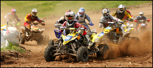Dustin Wimmer - Suzuki LTR450 ATV Motocross Racing
