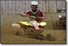 Dustin Wimmer - Suzuki LTR450 ATV Motocross Racing