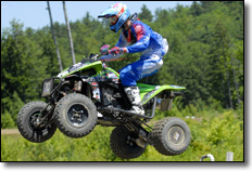 #70 Mathieu Deroy  - Kawasaki KFX450 ATV