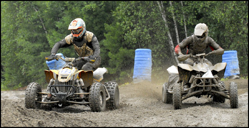 Dustin Wimmer - Suzuki LTR450 ATV Motocross Racing