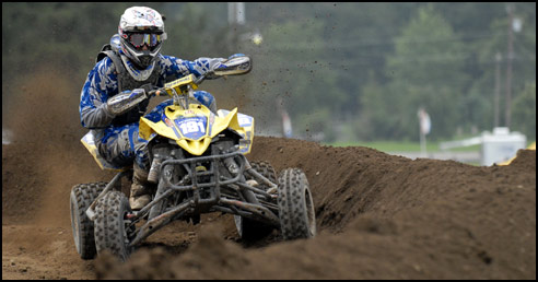 Dustin Wimmer - Suzuki LTR450 ATV Motocross Racing