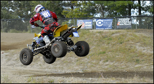 Dustin Wimmer - Suzuki LTR450 ATV Motocross Racing