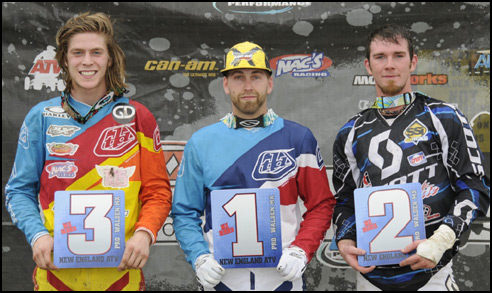 New England ATV Motocross Pro ATV Production Podium