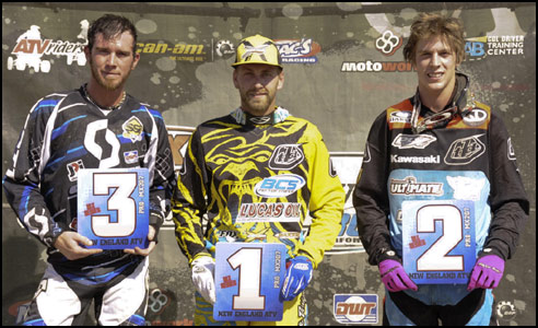 New England ATV Motocross Pro  ATV Podium