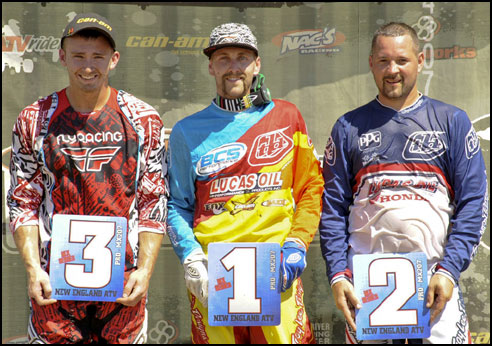 New England ATV Motocross Pro  ATV Podium