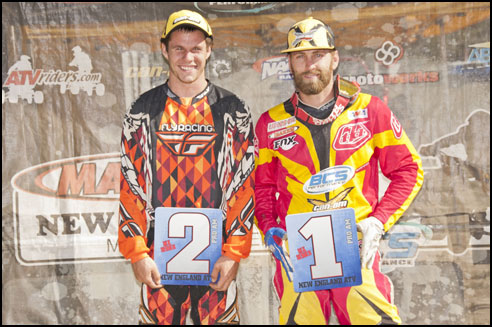 New England ATV Motocross Pro-Am ATV Podium