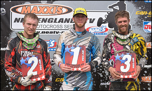 New England ATV Motocross Pro-Am ATV Podium
