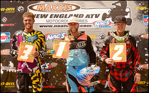 New England ATV Motocross Pro ATV Production Podium