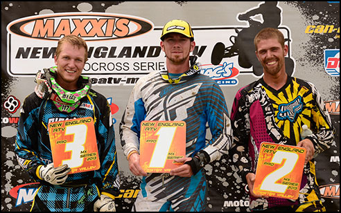 New England ATV Motocross Pro ATV  Podium