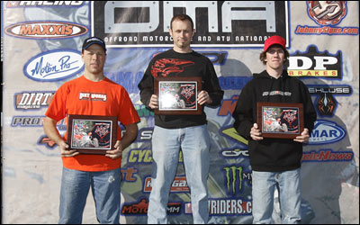 OMA ATV Racing 9 Podium