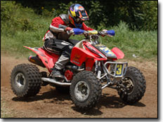 Andrew Stevens ATV Race 450r