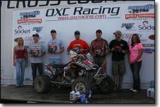 OXC ATV Racing Podium