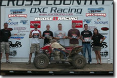 OXC ATV Racing Podium
