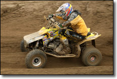 Evan Thatcher - Suzuki LTR450 ATV motocross racing